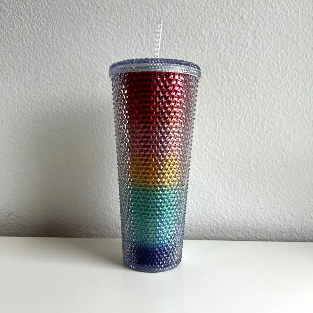 STARBUCKS - 2020 PRIDE RAINBOW STUDDED TUMBLER VENTI 24oz - BRAND NEW